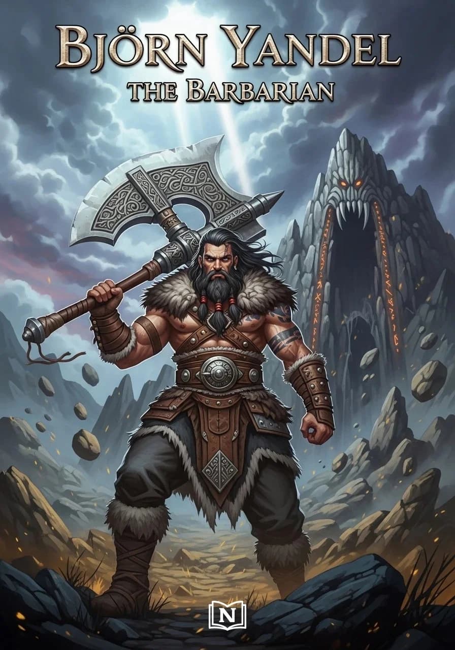 Bjorn Yandel the Barbarian Novel
