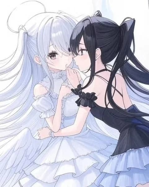 A Righteous Demon Girl and the Angel She'll Never Meet