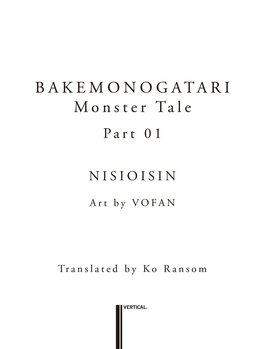 BAKEMONOGATARI Part 1